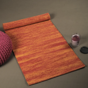 Handwoven Organic Cotton Yoga Mat